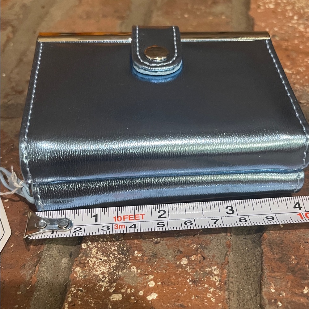 Metallic Blue Wallet CUTE TEEN EASTER GIFT - Picture 3 of 8